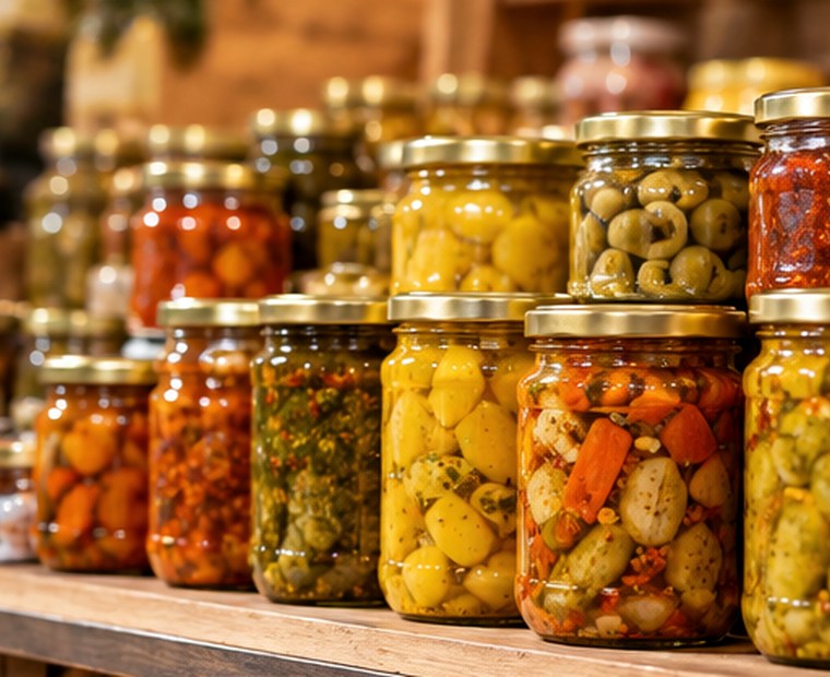Citrus Green Olives